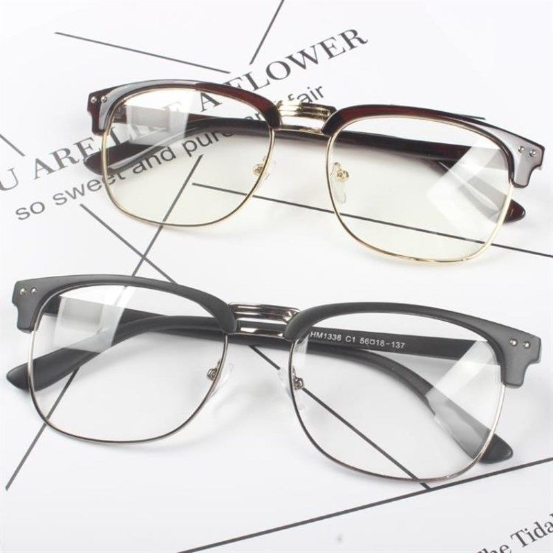 复古眼镜框韩版平光镜女半框眼镜架男款眼睛框超轻圆脸近视眼镜潮,ZIPPO/瑞士军刀/眼镜,眼镜架,淘宝优惠券,粉丝福利购,淘宝优惠卷