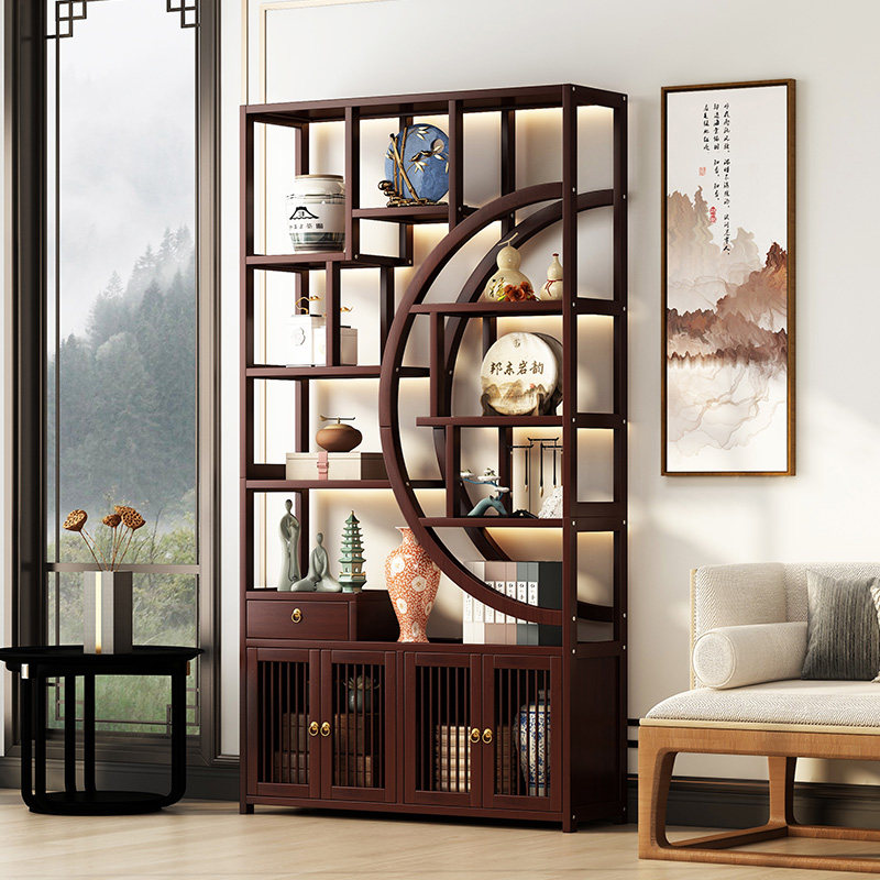 手办展示柜收藏品展示架家用茶具陈列架摆件茶叶置物架客厅博古架,商业/办公家具,手办柜/潮玩柜/玩具柜/模型柜,淘宝优惠券,粉丝福利购,淘宝优惠卷
