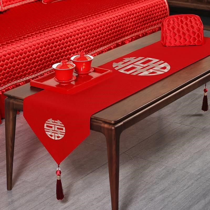 餐桌布茶几喜字婚礼红色喜事结婚桌旗喜庆电视柜茶席婚房中式缎面,节庆用品/礼品,喜字/剪纸/贴纸,淘宝优惠券,粉丝福利购,淘宝优惠卷