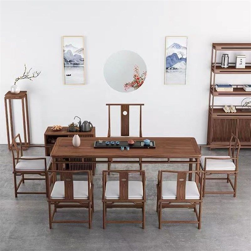 实木茶几客厅家用2023新款极简茶台现代简约小户型阳台新中式茶桌,商业/办公家具,茶台/茶桌,淘宝优惠券,粉丝福利购,淘宝优惠卷