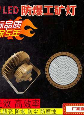 厂家防爆灯150w防爆投光灯厂房油站压铸贴片圆形led仓库灯