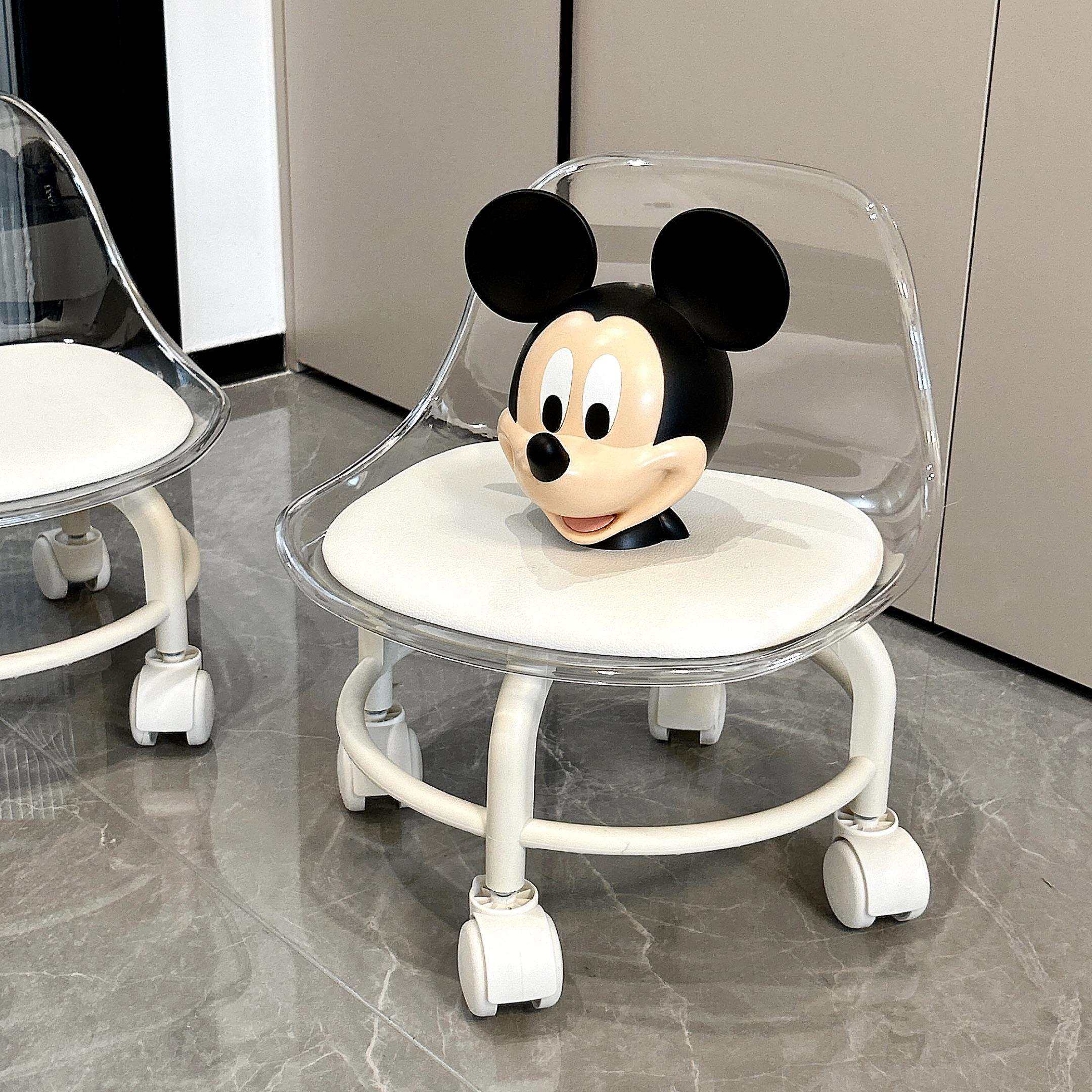 I1小凳子家用矮凳宝宝滑轮茶几沙发凳亚克力儿童客厅万向轮靠背椅,玩具/童车/益智/积木/模型,毛绒/玩偶/公仔/布艺类玩具,淘宝优惠券,粉丝福利购,淘宝优惠卷