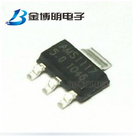AMS1117-3.3V 1.2/1.5/1.8/5.0v/ADJ 稳压电源芯片降压IC sot-223