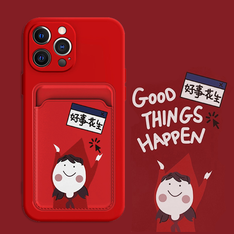 适用一加11pro手机壳10t好事7tpro新年红8tpro插卡套9rt发生ace2pro小众nordce3彩绘ace竞速版新款nord2t纯色
