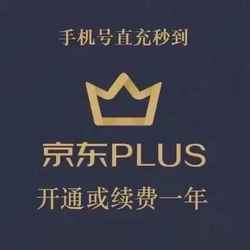京东PLUS会员一年京典卡京东plus会员12个月直冲续费开通C1
