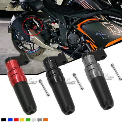 21适用防摔30ROGR后改装排气防摔年胶V 球棒0无极管E保护