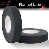 汽车线束绒布胶带耐高温隔音降噪超粘超薄电工绝缘胶带黑胶布