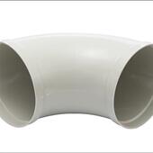 pp弯头90弯头风管接头塑料承插弯头注塑成型管道专用配件