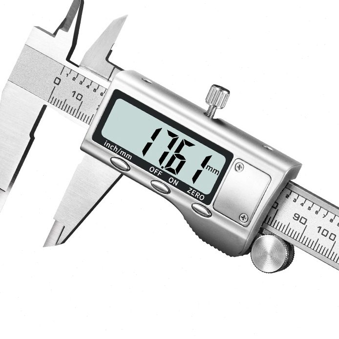 .承马全金属不锈钢游标卡尺家用款电子数显小型油标测量工具0-150