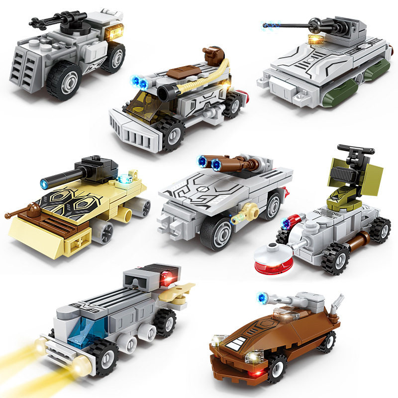 KAZI/开智拼插积木普通塑料积木