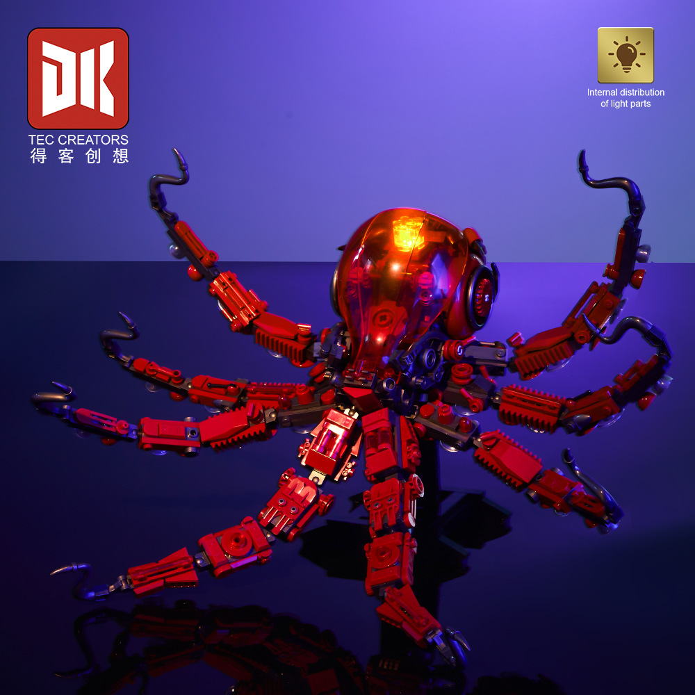 得客创想拼插积木普通塑料积木