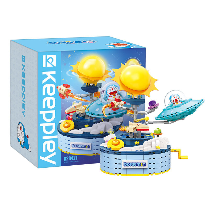 新款奇妙积木keeppley哆啦a梦k