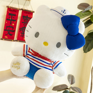 HelloKitty凯蒂猫公仔毛绒玩具可爱KT猫咪安抚玩偶娃生日礼物