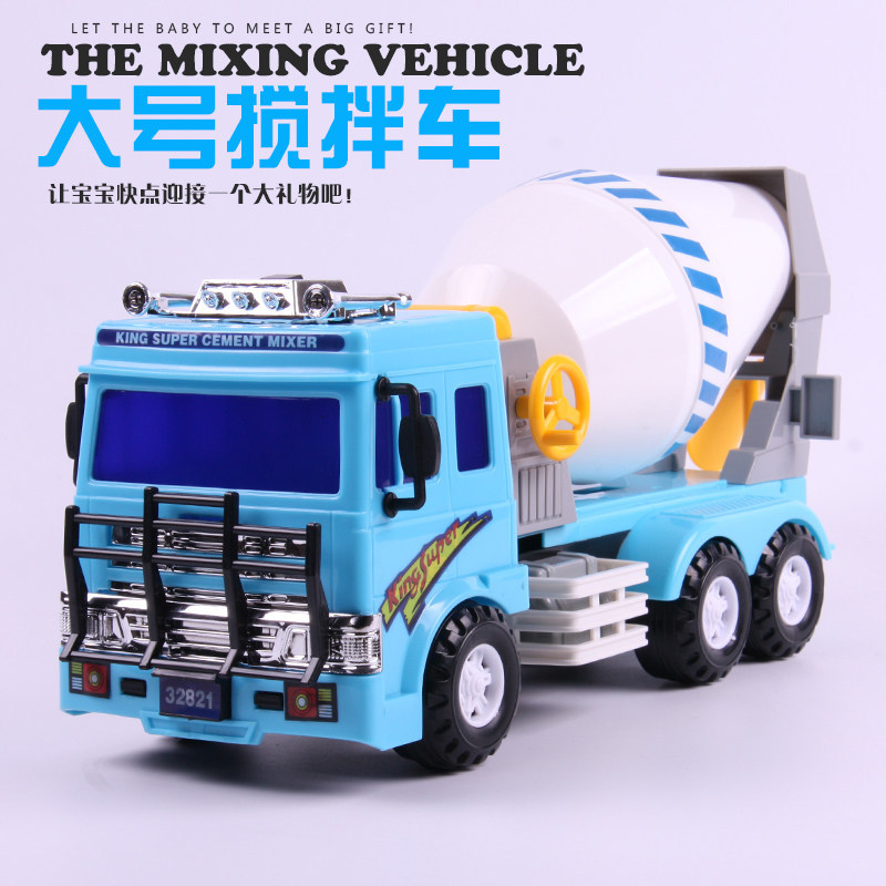力利工程车惯性/回力/滑行玩具