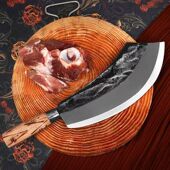 屠夫砍骨刀家用商用屠夫专用斩骨刀斩骨头专用刀商用剁骨刀猪脚刀