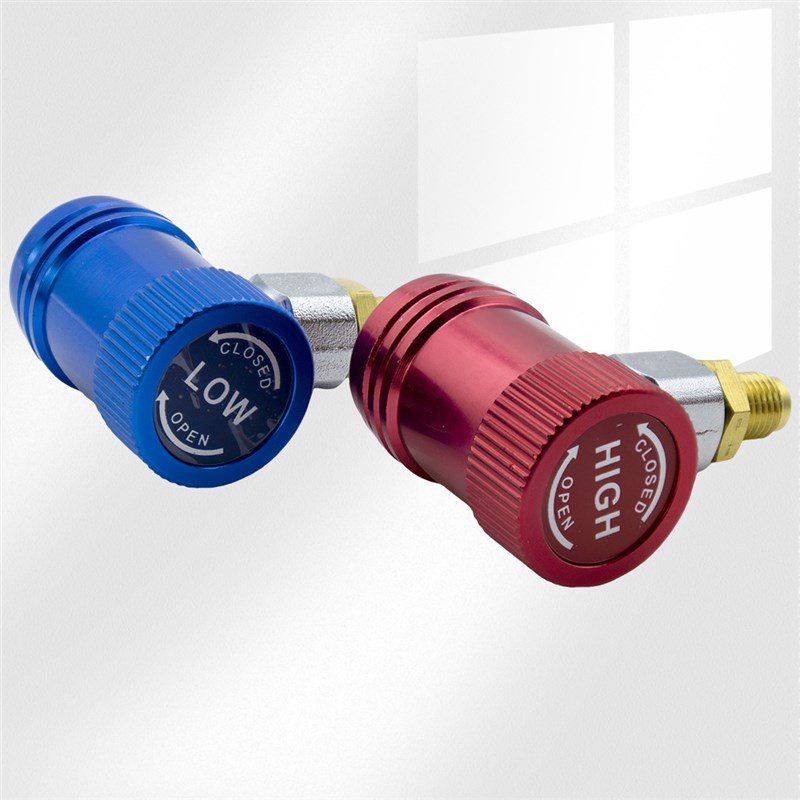 134a表加氟快速接头可调式汽车空调冷气高低压快速接头供应