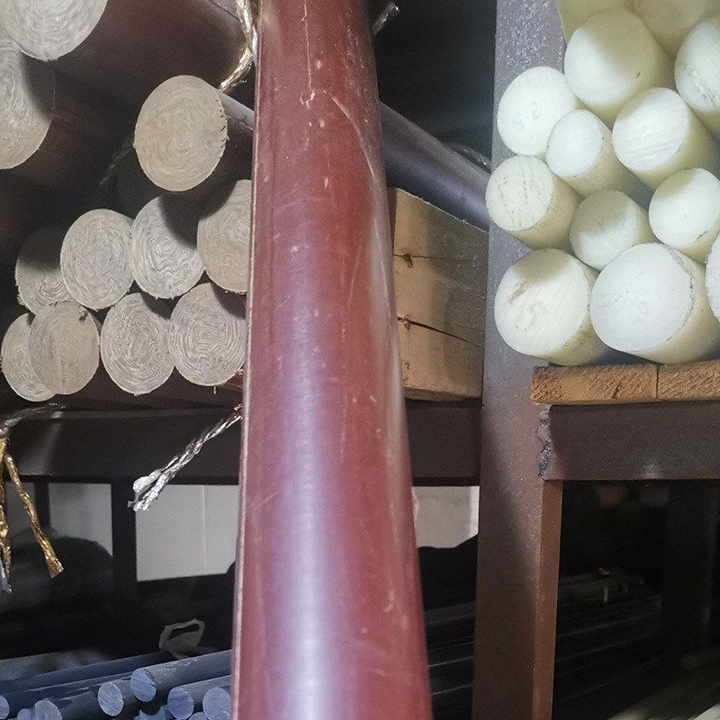 胶木棒耐高温绝缘棒电木棒酚醛层压布棒实心电木圆棒零切加工