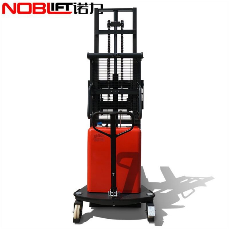 诺力SPN10半电动堆高车载重1吨升高1.6米2.5米轻型堆高车简单好用