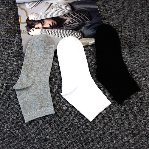 银离子抗菌男士夏季防臭袜七天免洗防臭袜商务纯色中筒男士功能袜