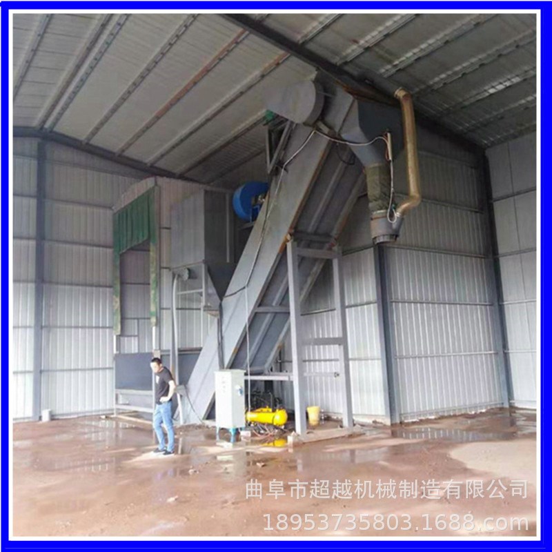 高配置铁路货柜厢用 260t/h时集装箱拆箱卸灰机 外形设计科学