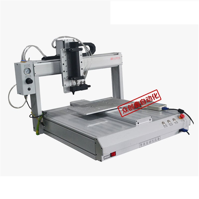 半自动桌面点胶机PCB电路板不规则流体uv胶双组份ab胶滴胶机定制