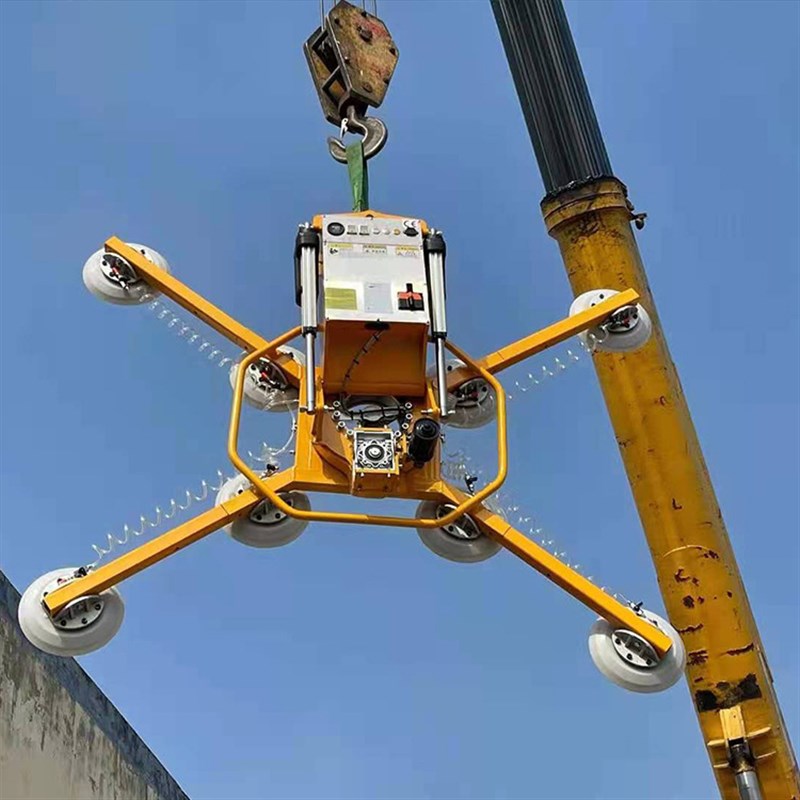 聚仁机械玻璃吸盘大理石材吸盘吊机气动真空吊运设备