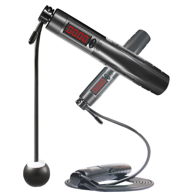 中考智能电子计数跳绳 无绳球 轴承钢丝跳绳运动健身用品