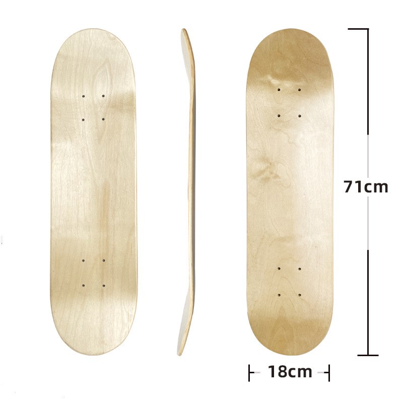 滑板车 四轮滑板7*28in儿童公路双翘枫木滑板