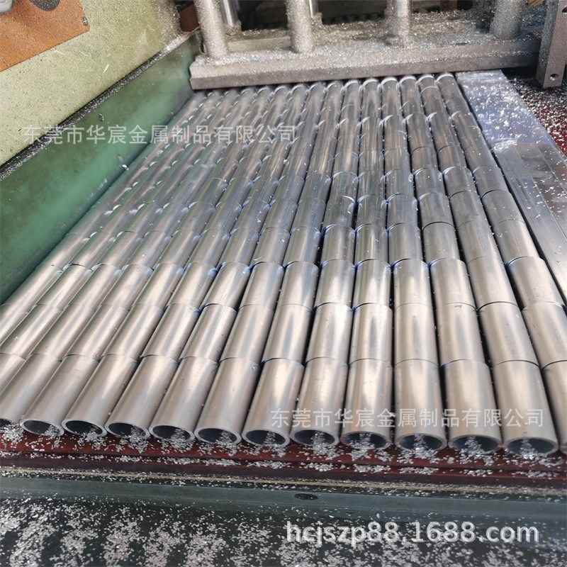 热销6063合金铝管圆管方通6x4 7x3 8x2mm厚壁空心铝管切割规格齐