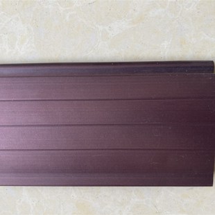 厂家快速卷帘门帘片铝合金工业提升门实木即时车库门配件堆积门