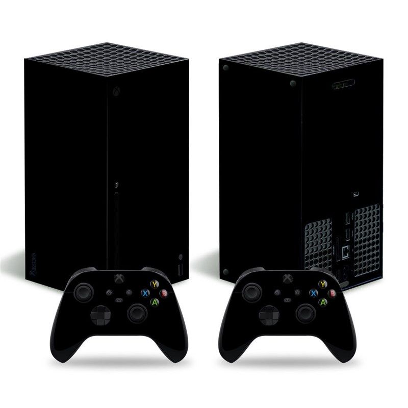 Xbox series x贴纸全身贴膜 纯色贴纸 XSX手柄贴