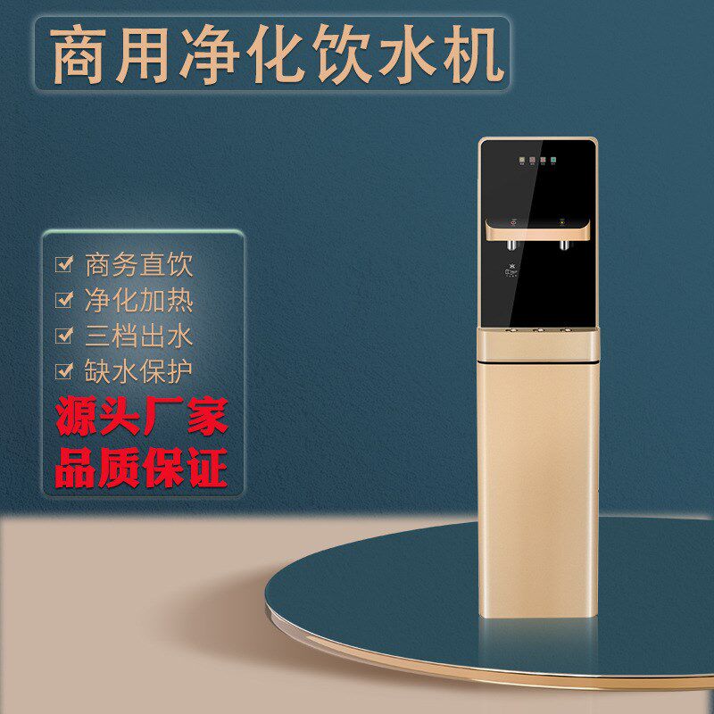加热净化一体饮水机商用立式管线机过滤直饮净水器单位冷热净水机