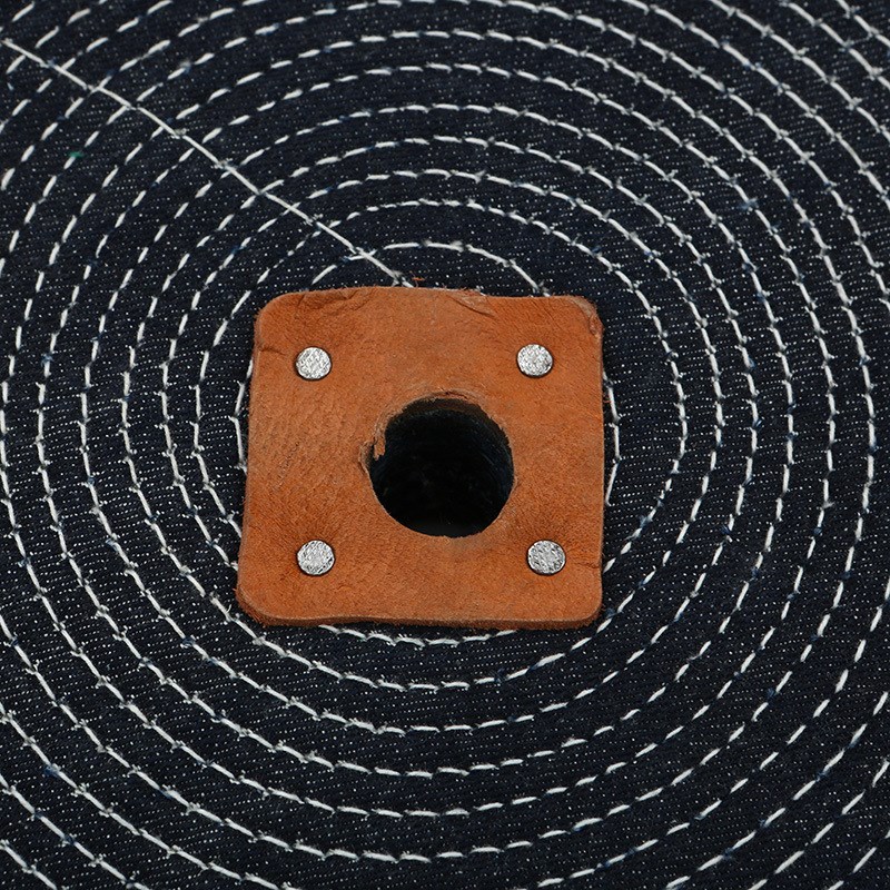 厂家供应牛仔抛光轮金属表面抛光打磨砂布轮 金属加工