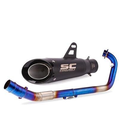 弯梁车改装排气管不锈钢适用于Y15ZR/EXCITER150/LC150/SNIPER150