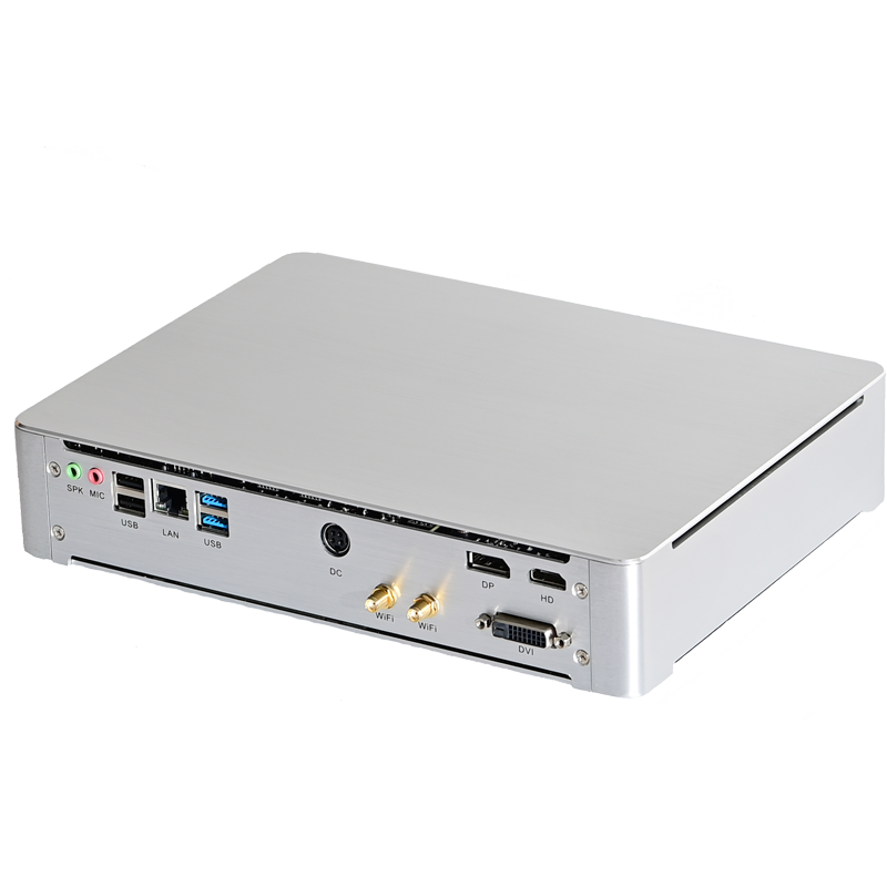 占美 至强XEON16核D1581 RX6400 4G独显迷你主机电脑小台式机游戏渲染建模视频编辑服务器NAS HT61