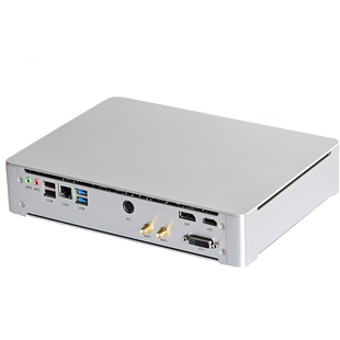 占美 至强XEON16核D1581 RX6400 4G独显迷你主机电脑小台式机游戏渲染建模视频编辑服务器NAS HT610