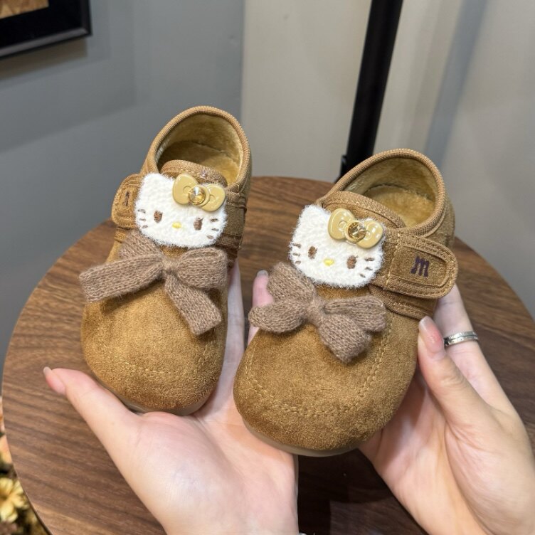 女童勃肯鞋儿童软底防滑小皮鞋