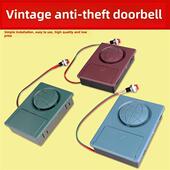 叮咚门铃通用老式 防盗门地球门铃家用带按钮有线送电池