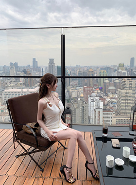 bewithRosey【名利场女主】高级贵气感皮革金口拉链性感连衣裙