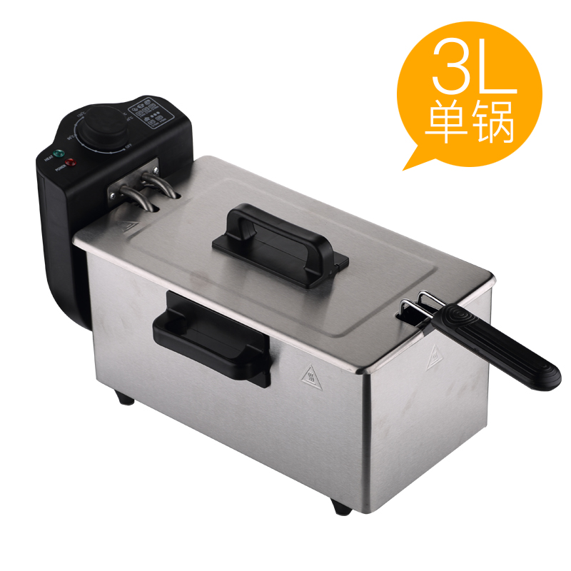 现货高温炸油锅热油锅小油锅烧油锅 热油器泼油锅恒温电炸锅炸炉