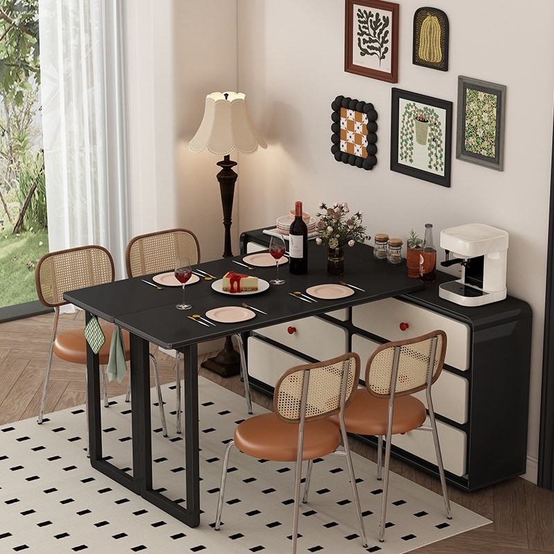 多巴胺hay餐桌小桌子桌椅伊姆斯桌个性吃饭连体椅子旋转实木饭桌