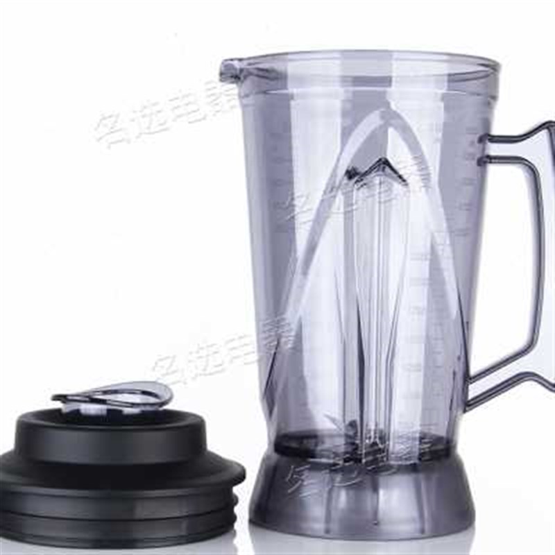 新款通用4L升商用破壁料理机杯子配件现磨豆浆搅拌机4L壶上杯冰沙