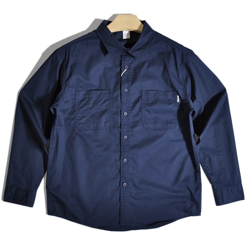 春夏薄款山系工装口袋日系港风纯棉水洗宽松衬衫衣美式休闲外套男