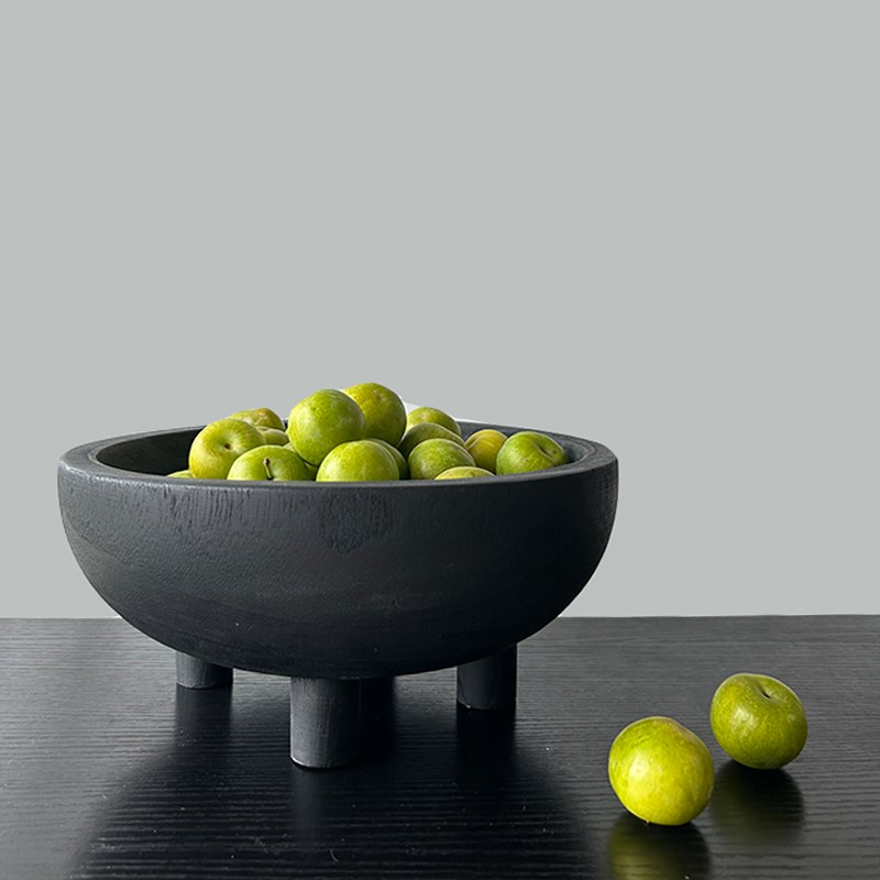 侘寂风客厅茶几木盘家用装饰摆件木质托盘收纳盘民宿实木高档果盘