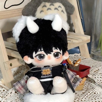 众独翻车刘鱿鱼金全知读者视角棉花娃娃20cm金独子刘众赫玩偶送友