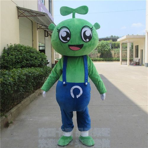 动漫环保活动表演绿树苗宝宝幼苗毛绒公仔道具卡通人偶衣服装定制