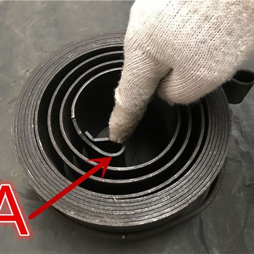 适用金宝免摇板i条免摇启动器配件发条钢条板簧弹簧圣力金宝通用