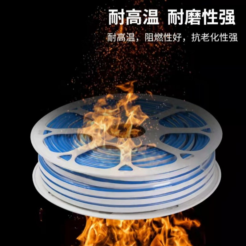 室外LED柔性灯带220v户外防水12vF硅胶霓虹灯工程装饰高亮做字灯