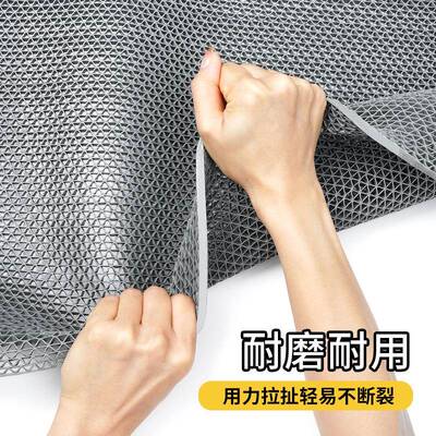 防滑塑垫商用卫生间地垫厨房浴地室游泳池防水料pvc毯空镂EYO脚垫