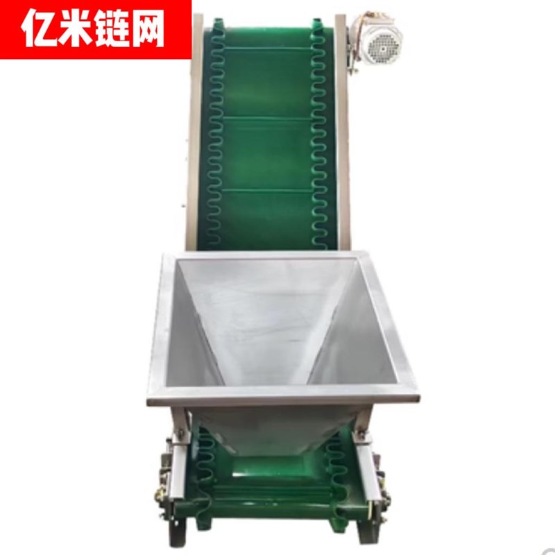 不锈钢304食品皮带线输送机白色PKU食品传送带小型输送机